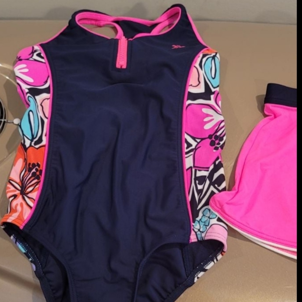 Girls size 10 bathing suit